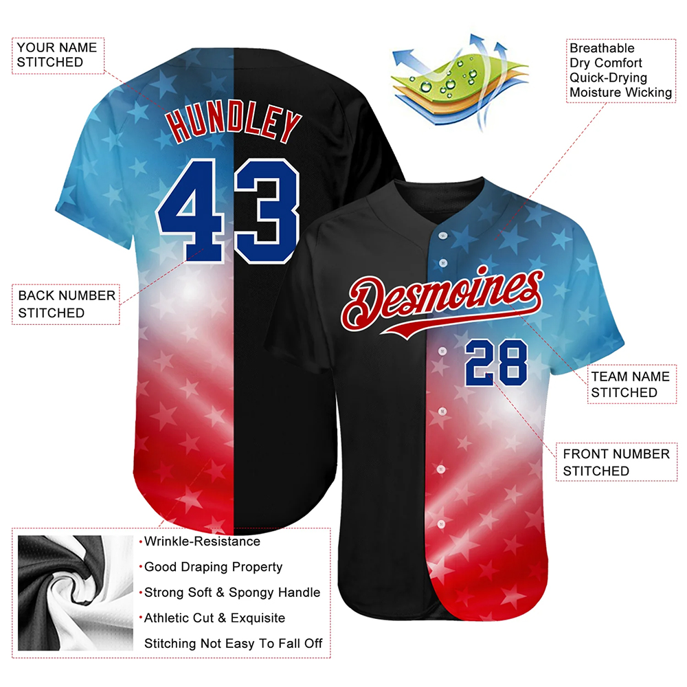 Sublimation Baseball Uniform Jersey Shirts